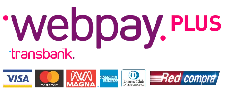 logo webpay plus con imagenes de tarjetas